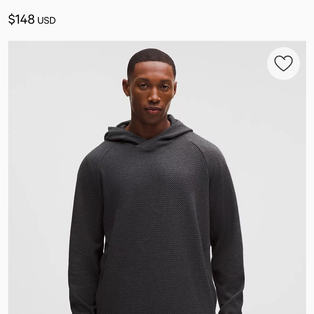 lululemon athletica Men's Gray Hoodie